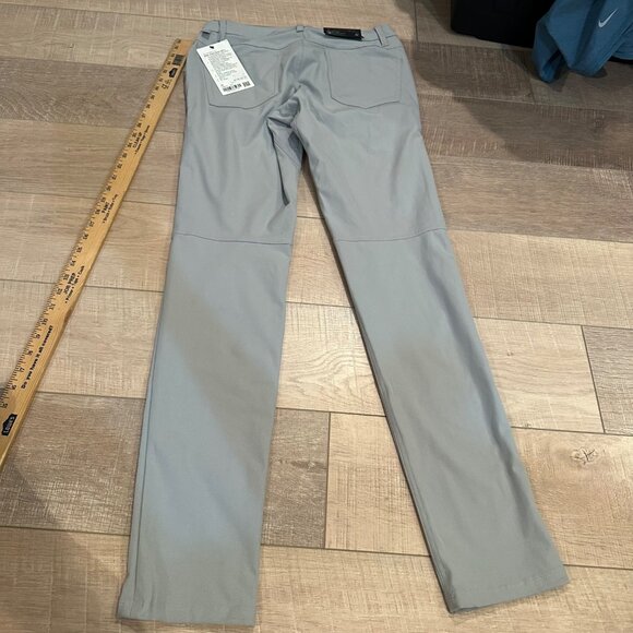 LULULEMON ABC SLIM FIT 29 X 34 GRAY PANTALON MENS PANTS NEW - Picture 8 of 10